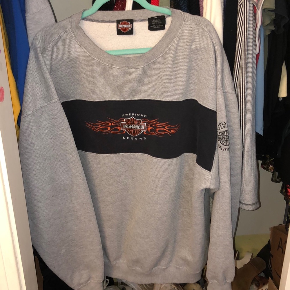 Vintage Harley Davidson Sweatshirt!